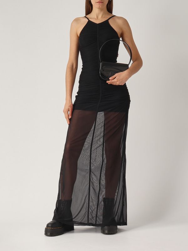 5. Women's tulle dress Black Diesel a161240bmbc