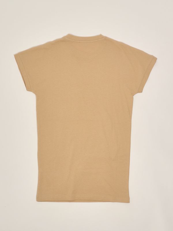 Michael Kors Cotton dress for girls - Beige | Caposerio.com