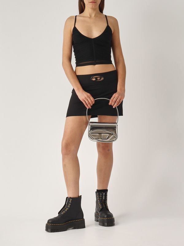 5. Top donna T-Aiky in tulle Nero Diesel a161920bmbc