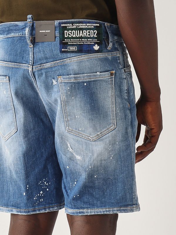 Marine men's stretch cotton bermuda shorts s74mu0881s30872