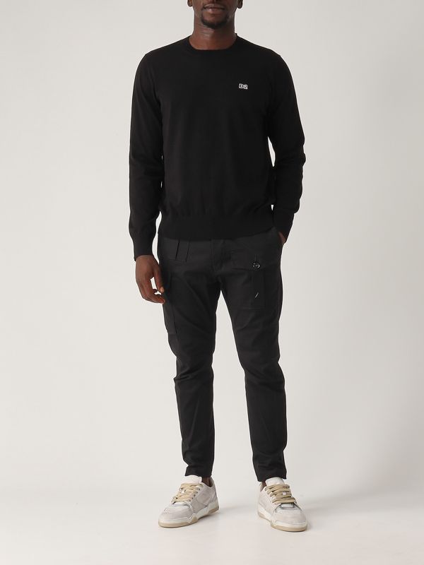 Dsquared2 Men's Sexy Cargo Stretch Cotton Pants - Black