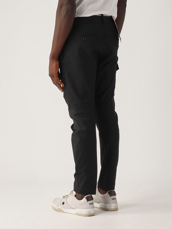 Dsquared2 Men's Sexy Cargo Stretch Cotton Pants - Black