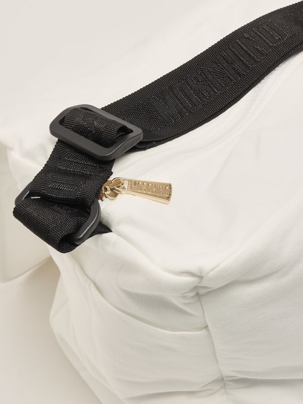 6. Sac maman en coton Blanc Moschino mux05blca19