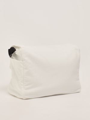 2. Mumienbeutel aus Baumwolle Weiß Moschino mux05blca19