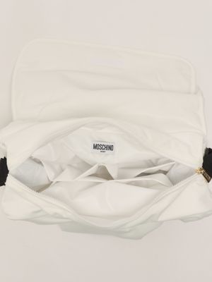 5. Mumienbeutel aus Baumwolle Weiß Moschino mux05blca19
