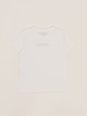 2. Kinder-T-Shirt aus Stretch-Baumwolle Weiß Moschino hum058laa01