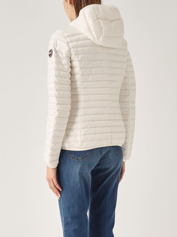 3. Natürliche Daunenjacke für Frauen Weiß Colmar 2224a9vx