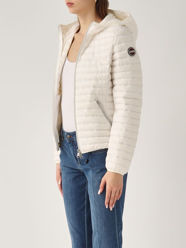 2. Natürliche Daunenjacke für Frauen Weiß Colmar 2224a9vx