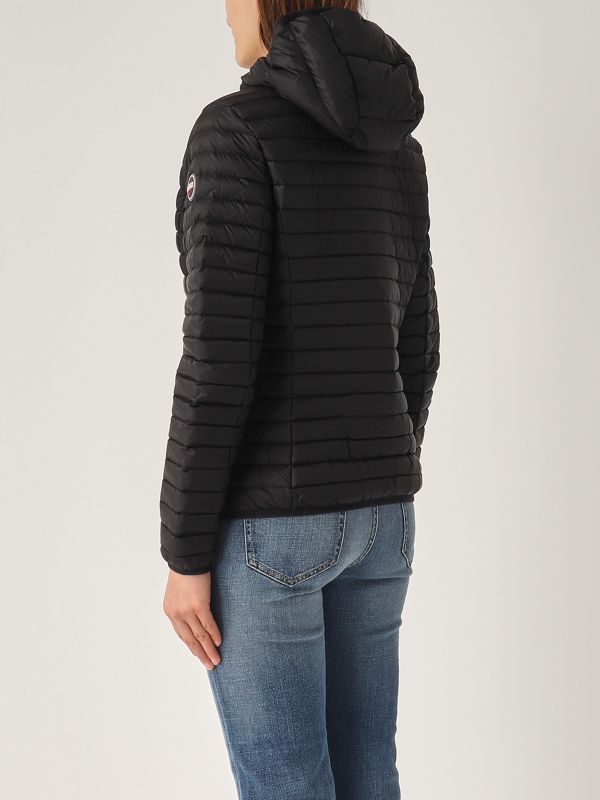 3. Natürliche Daunenjacke für Frauen Schwarz Colmar 2224a9vx