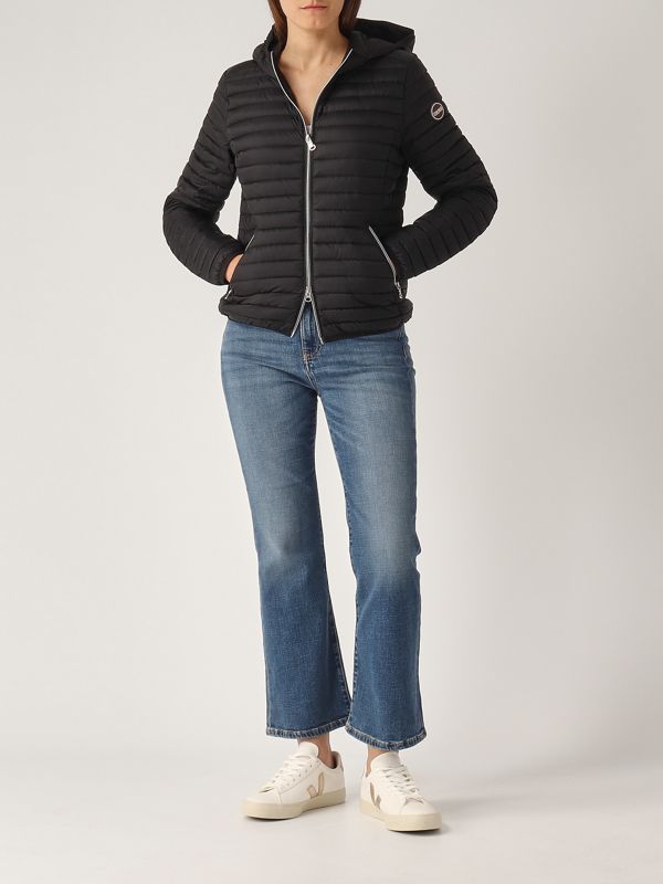 5. Natürliche Daunenjacke für Frauen Schwarz Colmar 2224a9vx