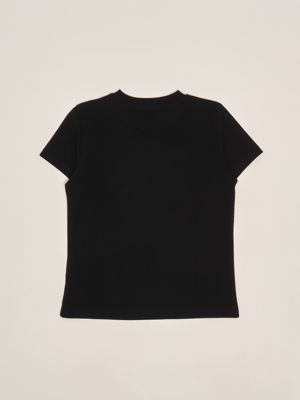 2. Kinder-T-Shirt aus Stretch-Baumwolle Schwarz Moschino hmm058laa02