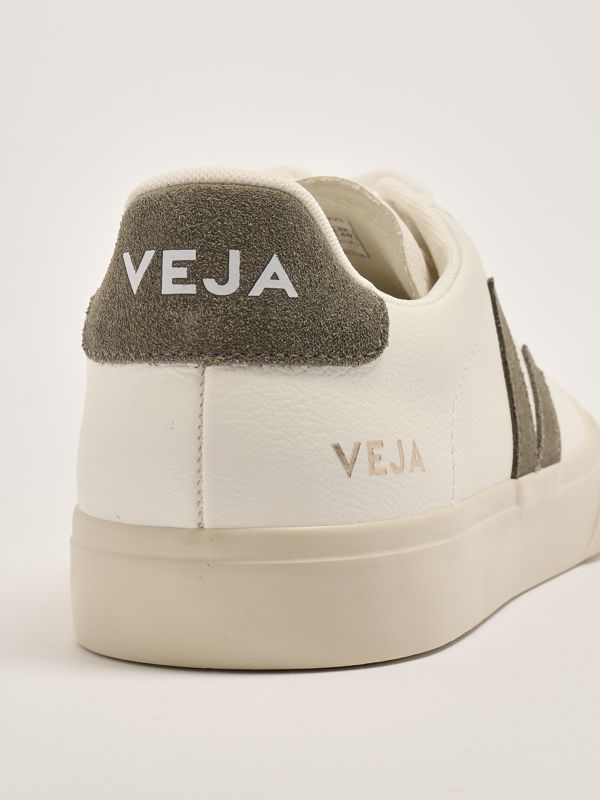 スニーカー VEJA chromefree sneakers campo sneakers CP0502347A CAMPO LEATHER WHITE KAKI | VEJA