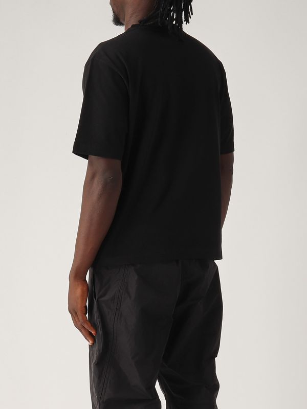 Men's cotton T-shirt s79gc0107s24583 Black | Caposerio.com