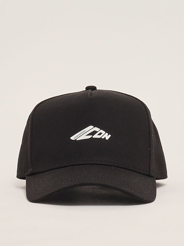 1. Bonnet en coton pour homme Noir Dsquared2 bcm087105c00001