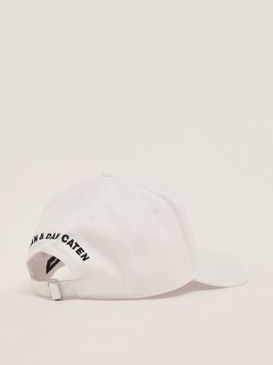 2. Bonnet en coton pour homme Blanc