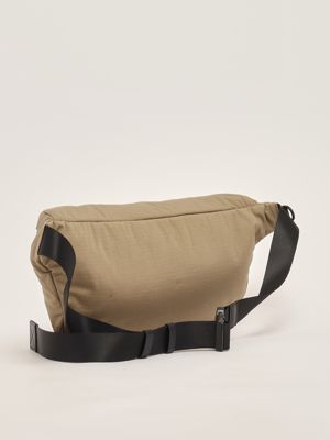 2. Hüfttasche aus Baumwoll-Ripstop für Männer Kaki-Schwarz Dsquared2 cbm006816808212