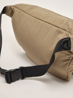 4. Hüfttasche aus Baumwoll-Ripstop für Männer Kaki-Schwarz Dsquared2 cbm006816808212