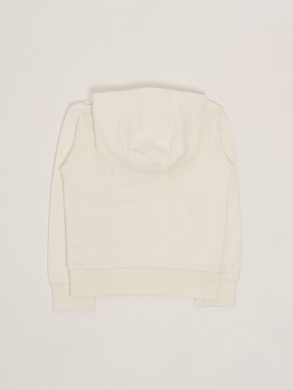 2. Sweat-shirt en coton pour garçon Blanc Moncler 9548g0001189akm