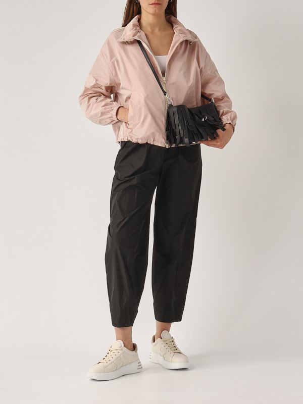 5. Giacca donna New Techno in taffetà Rosa Herno gi000280d12483z