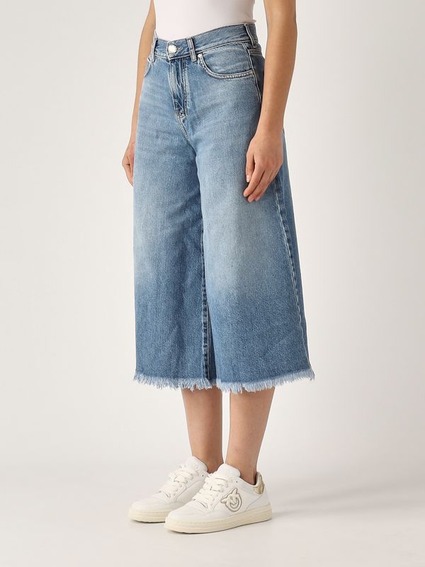 【SATIIIZ】Harden  Bermuda Denim Pants SATIIIZ】Harden Snow Bermuda Denim Pants (SATiiiZ/ハーフ
