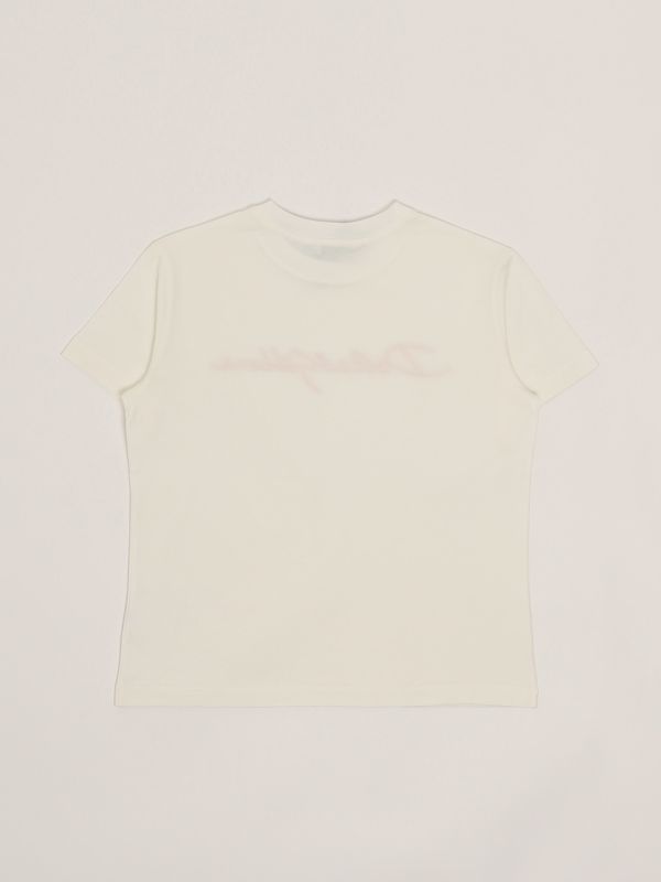 2. T-shirt bambina in cotone Bianco Dolce e Gabbana l5jtnkg7o0y