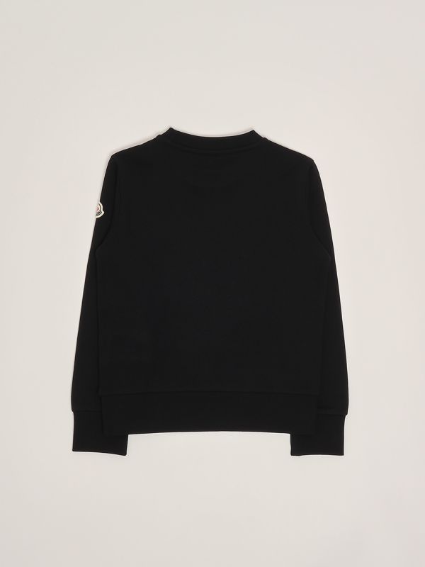 2. Felpa bambino in cotone Nero Moncler 9548g0000389akm