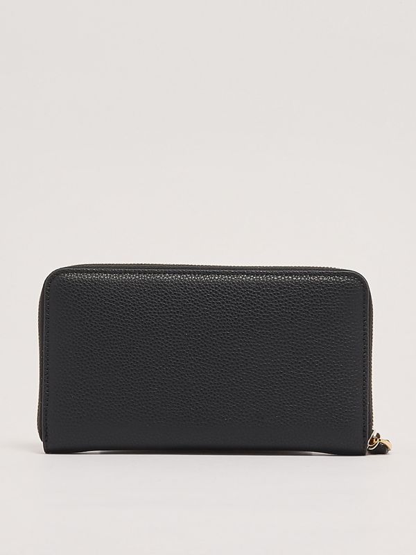 【Perfumecloset】P-DOT MINI WALLET/Black Maison Margiela Leather Money Clip Wallet | Black | FARFETCH CA