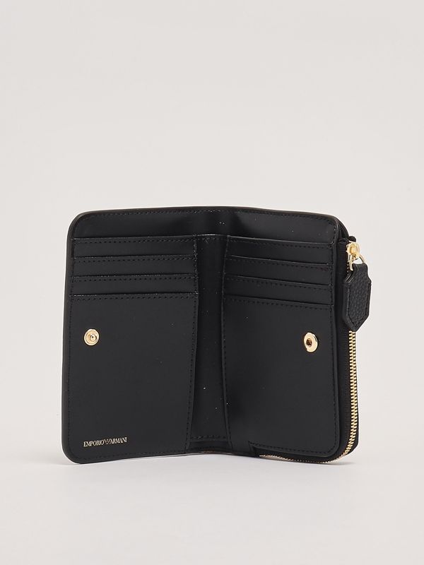 3. Portafoglio donna in simil pelle Nero Emporio Armani ew000369af11953