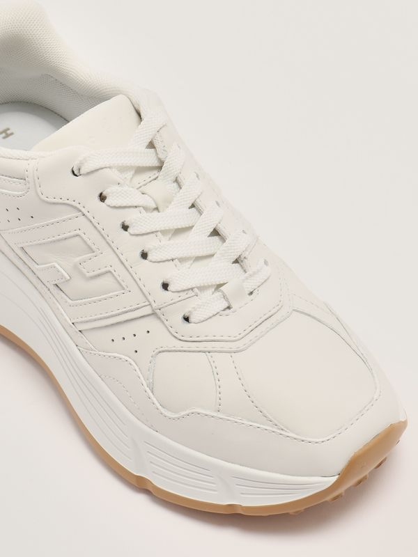スニーカー HOGAN H669 leather sneakers with oversize sole Bianco H669 スニーカー Hogan €329,00 EUR - Biffi Boutiques