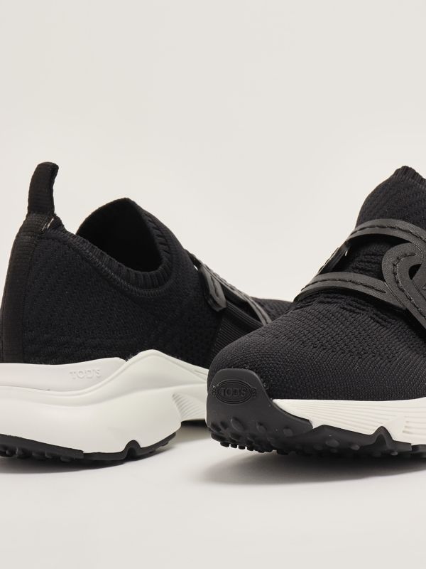 5. Kate women's sneakers in technical stretch knit Black Tod's xxw54c0em60q6l