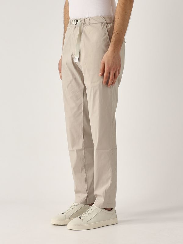 2. Men's stretch cotton blend pants Natural White sand 25su66311