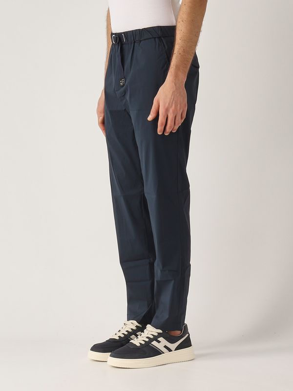 2. Men's stretch cotton blend pants Navy White sand 25su66311