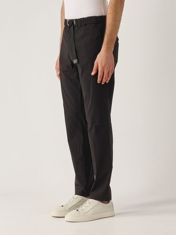 2. Men's stretch cotton blend pants Black White sand 25su66311