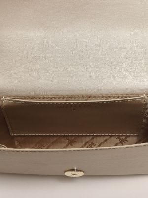 4. Leather-look baby girl bag Platinum Patrizia Pepe 7b0013e005