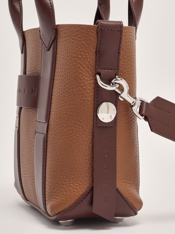 Cavezza In Pelle Tough 1 - Caveson Semplice Marrone Havana - Taglia Full (Intera) - Foto 2