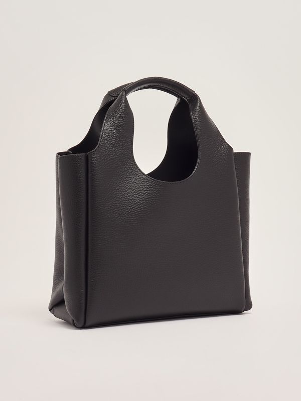 2. Women's H-Bag in grained leather Black Hogan kbw01m30200qvd