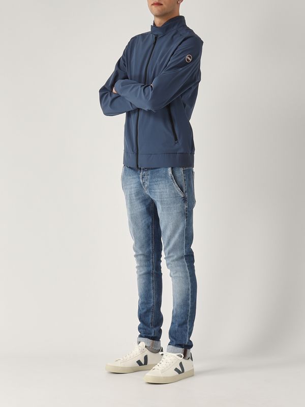 6. Softshell biker jacket for men Blue Colmar 1863r6wv