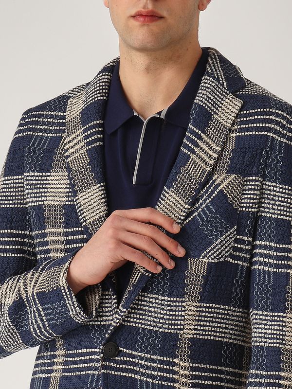 4. Veste homme en coton et lin Marine Etro mrkh0006af001