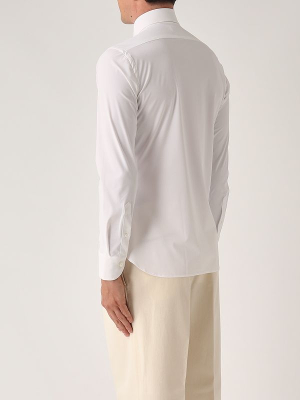 3. Chemise pour homme en tissu technique Blanc Guglielminotti 1360gje