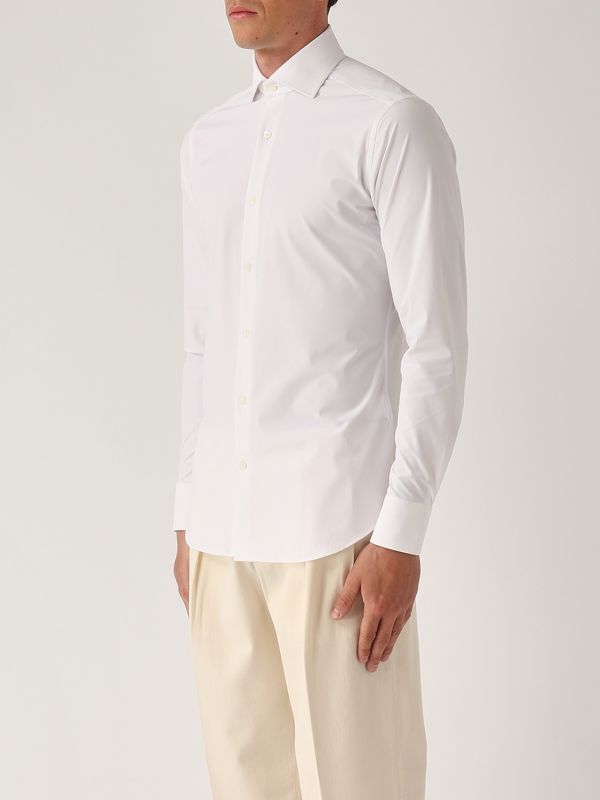 2. Chemise pour homme en tissu technique Blanc Guglielminotti 1360gje