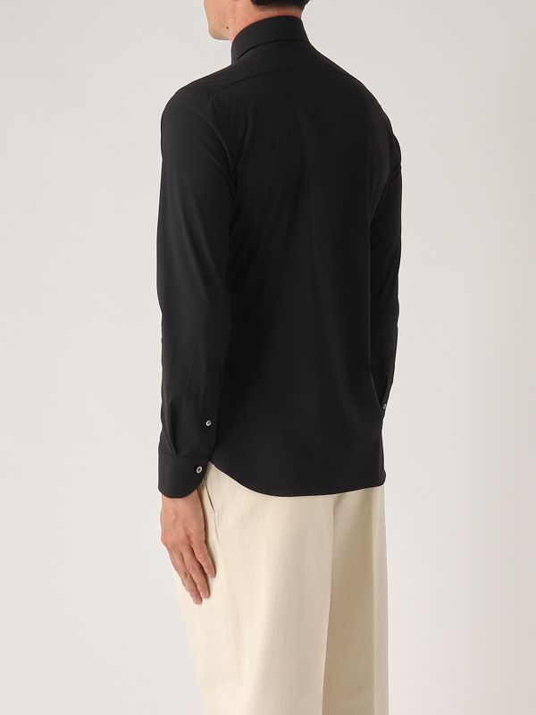 3. Chemise pour homme en tissu technique Noir Guglielminotti 1360gje