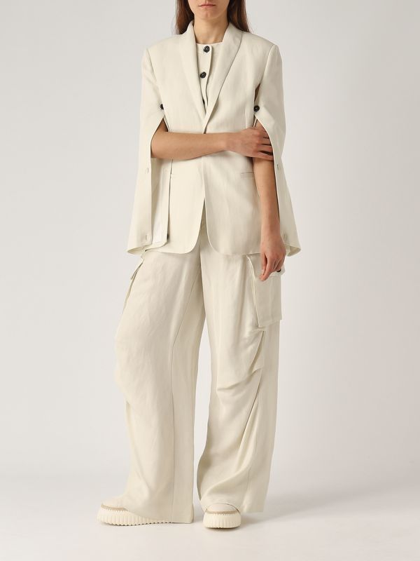 5. Blazer donna in misto lino Betulla Liviana Conti f5sl85