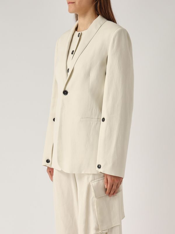 2. Blazer donna in misto lino Betulla Liviana Conti f5sl85