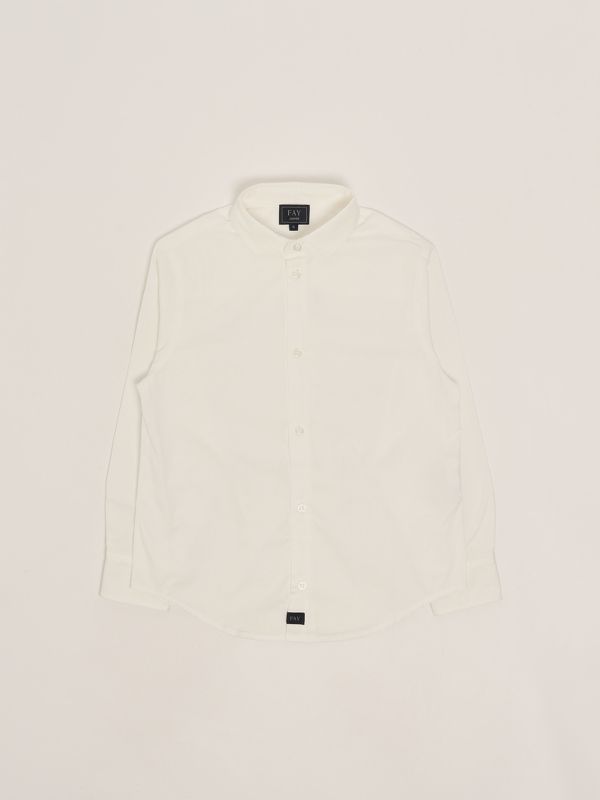 1. Cotton shirt for boys White Fay fw5q20p0013