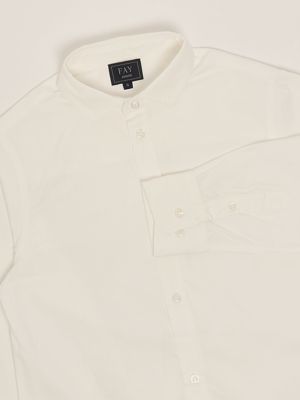 3. Cotton shirt for boys White Fay fw5q20p0013