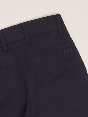 3. Boy's stretch cotton pants Blue Fay fw6p10g0019