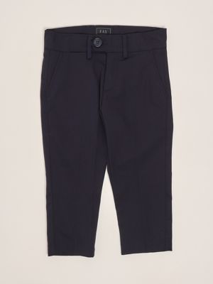 Burberry boy's cotton jogger pants 8088546 Black | Caposerio.com
