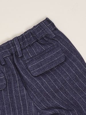 3. Linen trousers for baby boys Blue Fay fw6530i0272