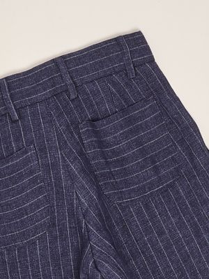 3. Bermudashorts aus Leinen für Jungen Blau Fay fw6q29i0272
