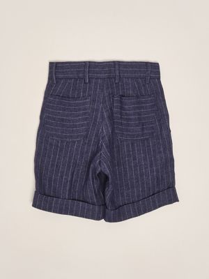 2. Bermudashorts aus Leinen für Jungen Blau Fay fw6q29i0272